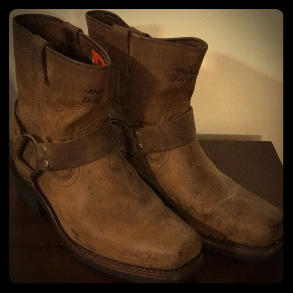 Harley Davidson Leather Boots